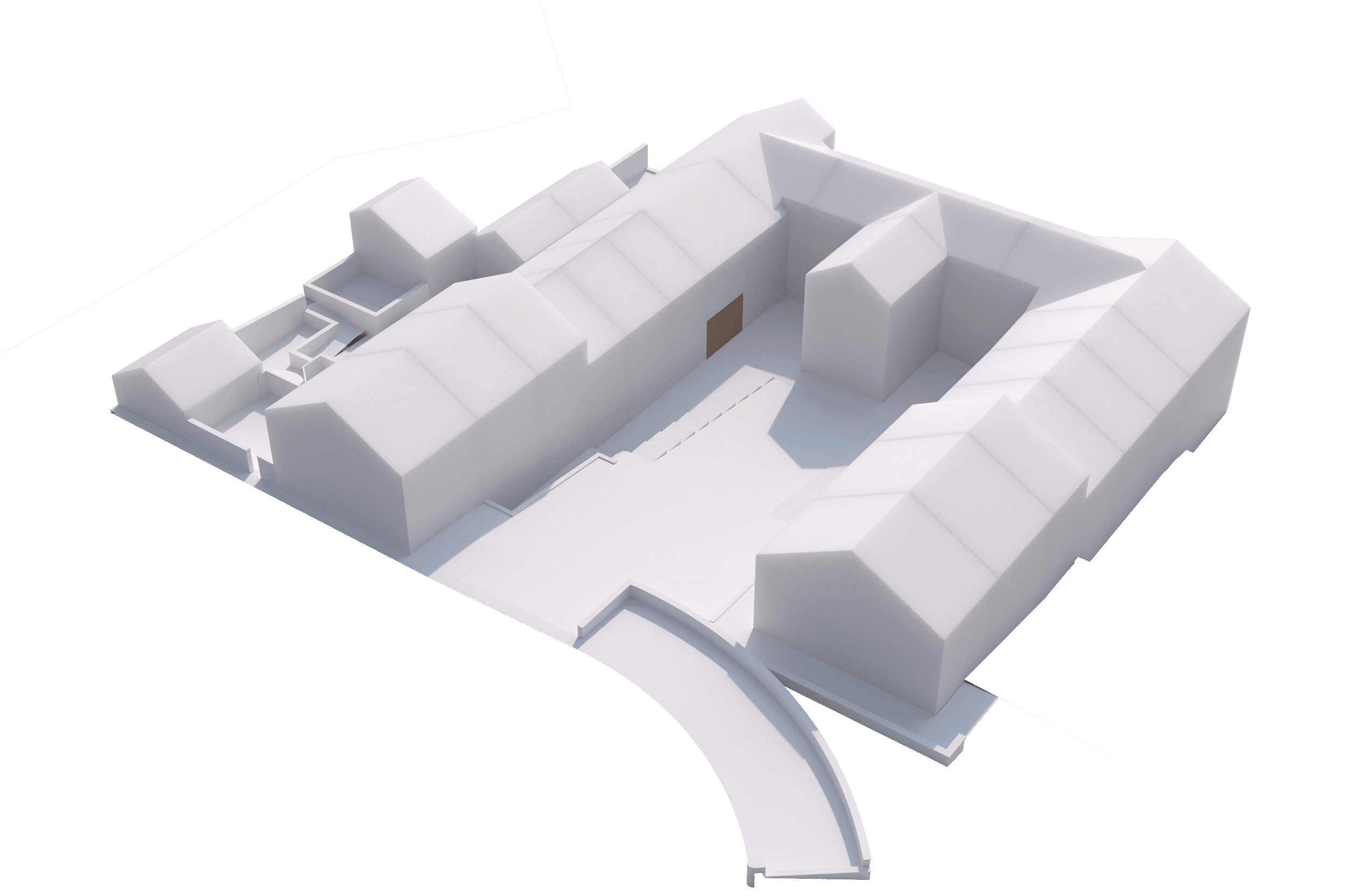 Glasshouses Mill, Glasshouses - New build